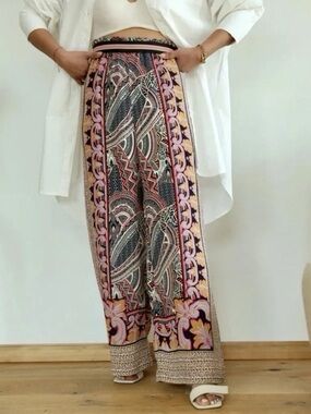 Maeve - Rooibos Multicolored Bohemian Print Pants